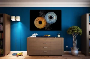 Iris Fotografie Doppel wandbild